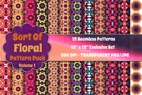 Discover the Beauty of Sort of Floral Seamless Patterns