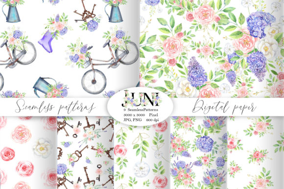 JUNI Seamless Patterns: A Creative Resource for Designers and Artists