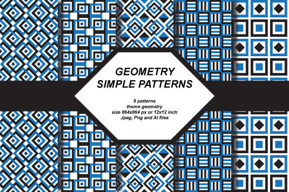 Square Patterns: A Versatile Geometric Design for Creative Projects